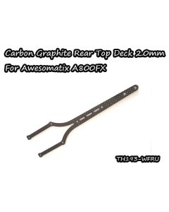 Vigor  Carbon Graphite Rear Top Deck 2.0mm for A800FX-Evo  (TH193-WFRU)