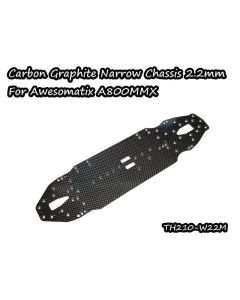 Vigor  Carbon Graphite Narrow Chassis 2.2mm for Awesomatix A800-MMX  (TH210-W22M)