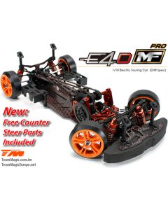 Team Magic 4WD Drift - ARR - Wettbewerb - Team Magic E4D-MF Pro mit Counter Steer (TM503015)