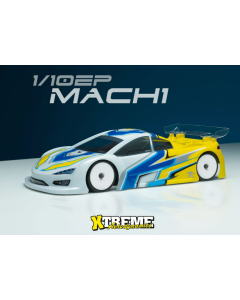 Xtreme MACH1 1:10 Touring Car Clear Body - 0.5mm (MX-MTB0421-L)
