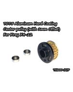 Vigor 7075 Aluminum Hard Coating Center pulley (with 1mm offset) For X4'22 (TH200-XCP)