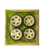 Sweep M-Chassis Radsatz 40Shore geklebt (SWEEP-SWP-MN40 )