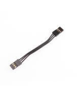 RUDDOG RX Connector Wire Black 60mm (JR Male to JR Male) (RP-0470)