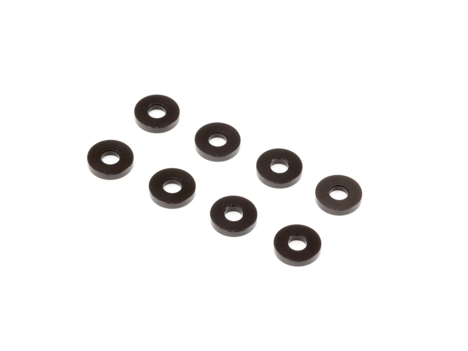 INF1NITY ALUMINUM WASHER 3x8x1.5mm (Black/8pcs) (A73815)