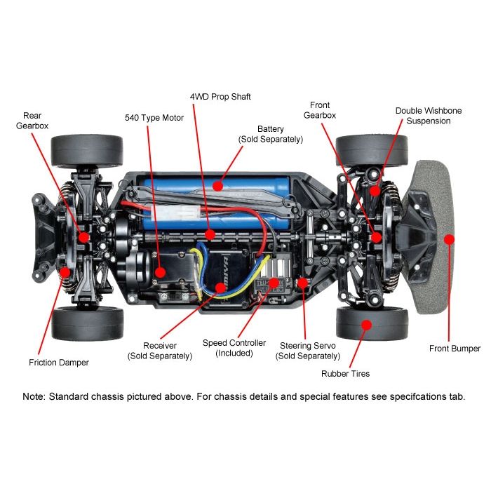 Tamiya Raybrig NSX Concept GT 58599