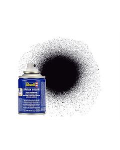 REVELL Spray Color schwarz, matt (34108) - Entspricht Tamiya PS5