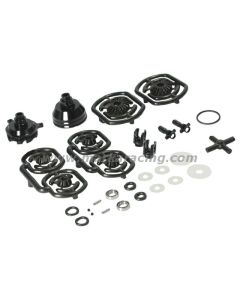 Awesomatix GD2B-R - A800 Gear Diff Set - V2 with Rubber Ball Seals (A800-GD2B-R)