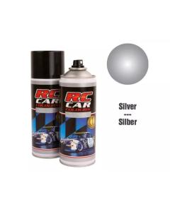 GHIANT RC Car Colours Lexanfarbe Spray 150ml - Metal Silver (RCC-933)