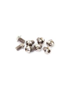 INFINITY M4x6mm TITANIUM UFO HEAD SCREW (8pcs) (B01406UT)