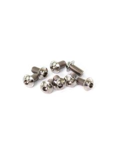 INFINITY M4x8mm TITANIUM UFO HEAD SCREW (8pcs) (B01408UT)