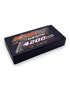 Team EAM Graph-X 4200mAh Hardcase ULCG Shorty LiPo 130C 7,4V - 164g (EAM-42130-2)