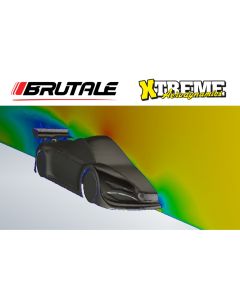 Xtreme 1/10 Brutale Clear Body 0.6mm (190mm)