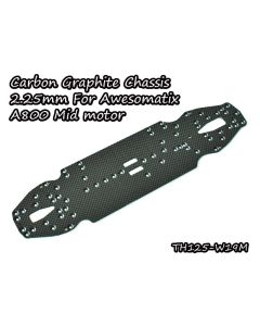 Vigor  Carbon Graphite Chassis 2.25mm for Awesomatix A800X-MMX  (TH125-W19M)