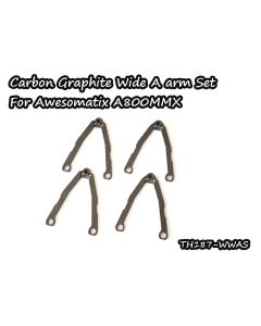 Vigor  Carbon Graphite Wide A arm Set for Awesomatix A800MMX  (TH187-WWAS)