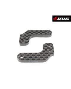 Iris ONE.1 Rear Steering Arm Carbon Fiber - 22mm (2pcs) (IRIS-40011)