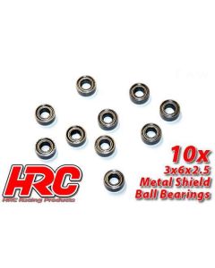 HRC Kugellager - metrisch - 3x 6x2.5mm (10 Stk.) (HRC1200)