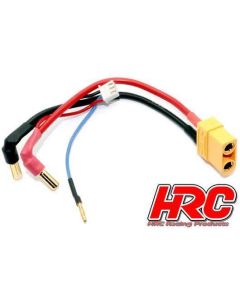 HRC Fahr & Ladekabel - 5mm Stecker zu XT90 & Balancer Stecker - Gold (HRC9152X)