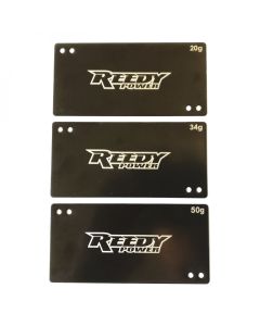 Reedy Shorty Battery Weight Set, 20g, 34g, 50g (AE27355)