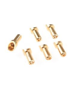 RUDDOG 3.5mm Gold Plug Male (6pcs) (RP-0431)