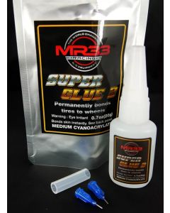MR33 Super Glue Sekundenkleber für Gummireifen inkl. Klebespitze Ver.2 (MR33-SGR2)