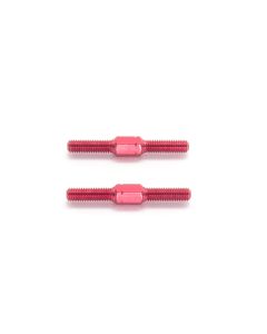 INFINITY ALUMINUM TURNBUCKLE M3x25mm (Red/2pcs) (T056)