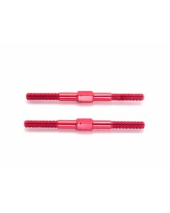 INFINITY Aluminium Turnbuckle M3x42mm Red (2) (T057)