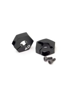 INFINITY ALUMINUM HEX WHEEL HUB (4.0mm/Black) (2) (T311)