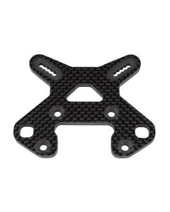 Team Associated RC8B4 FT Front Shock Tower, carbon fiber (AE81503)