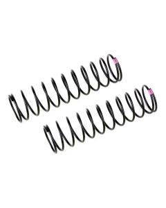 Team Associated Rear Springs V2, pink, 3.7 lb/in, L86, 12.00T, 1.6D (AE81233)