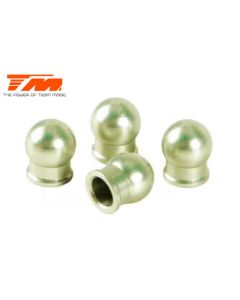 Spare Part - E4RS III / E4RS4 - Aluminum 7075 - Hinge Pin Ball 4 pcs (TM507316A)